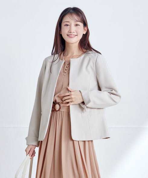 【ダブルクロス】ノーカラージャケット