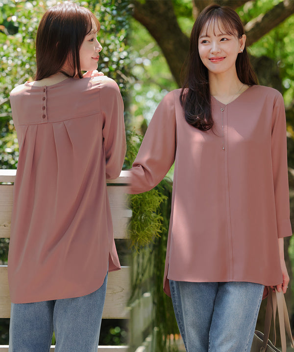 ラウンドスリットチュニック