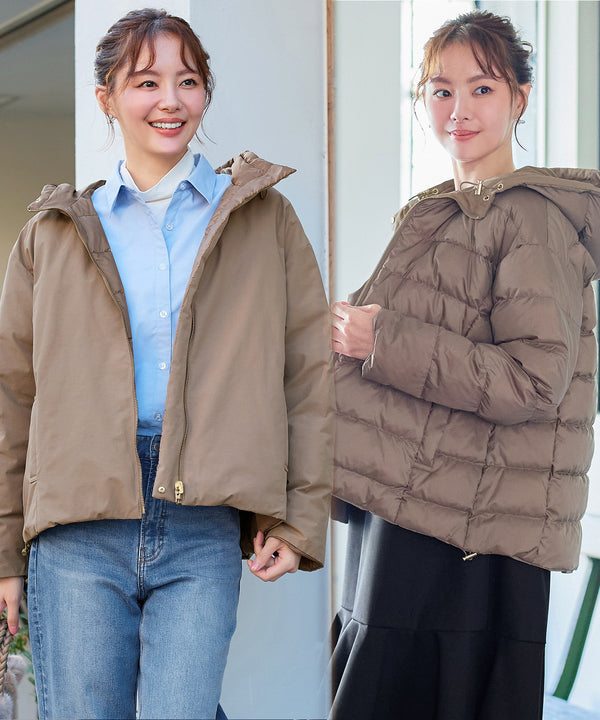 リバーシブルダウンジャケット