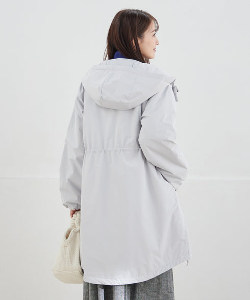 【安田美沙子さん着用】ウォーマル中綿フーデッドコート