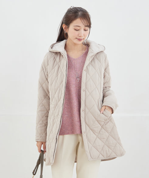 【安田美沙子さん着用】メランジVネックニットプルオーバー