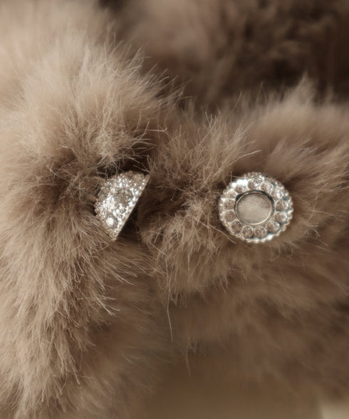 エコファー付け襟ティペット