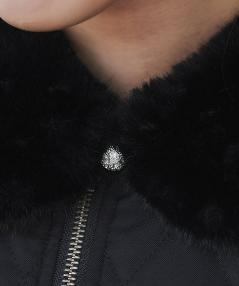 エコファー付け襟ティペット