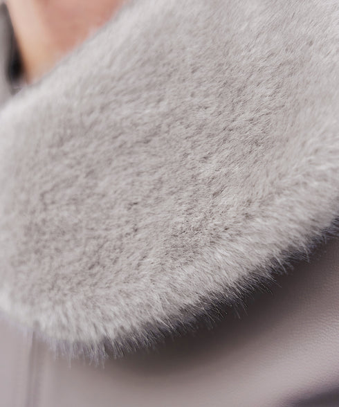 エコファー付け襟ティペット