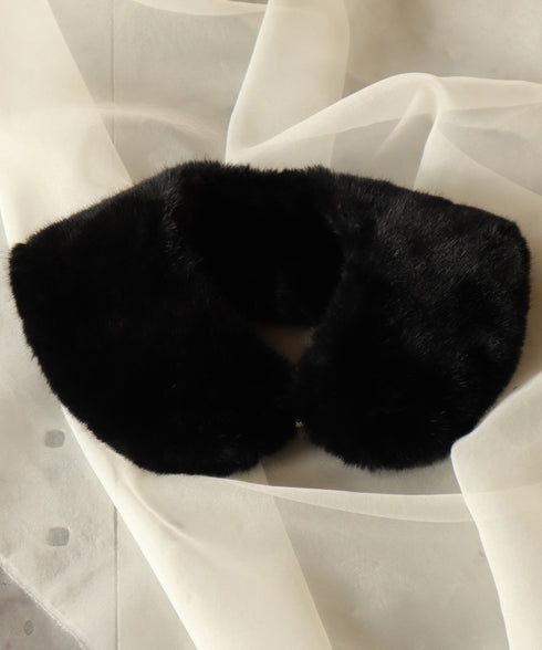 エコファー付け襟ティペット