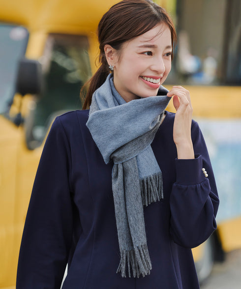 【ウール100%】リバーシブルマフラー