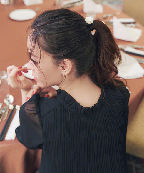 サークルパールブーケゴム