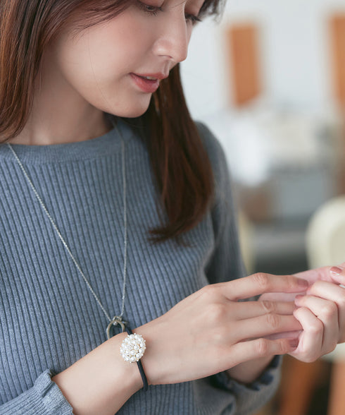 サークルパールブーケゴム