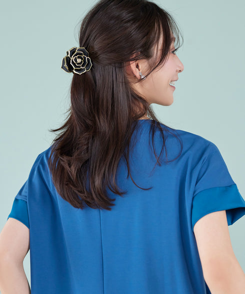ローズモチーフヘアクリップ