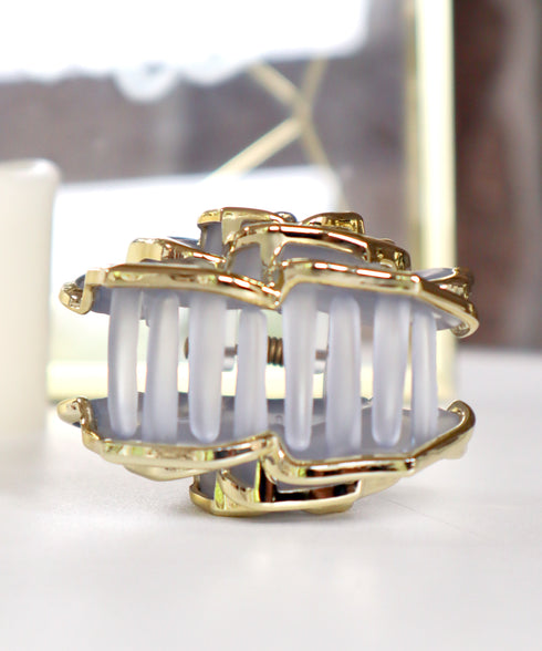 ローズモチーフヘアクリップ