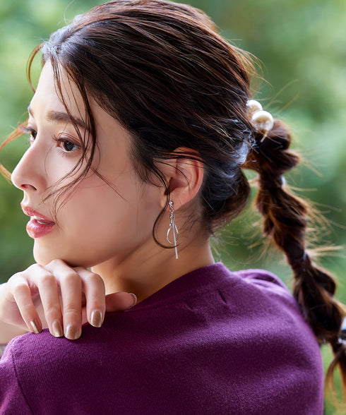 3粒パールヘアゴム