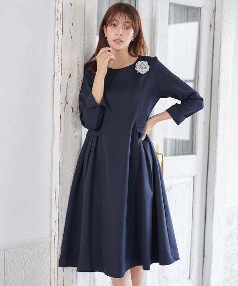 フラワーツイードコサージュ