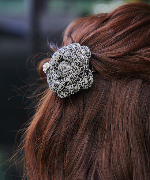 フラワーツイードコサージュ