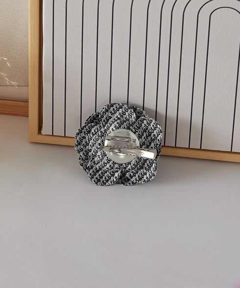 フラワーツイードコサージュ