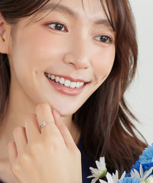 ニュアンスストーンリング