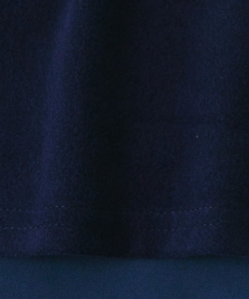 【スマート裏起毛】ボウタイ風ブラウス