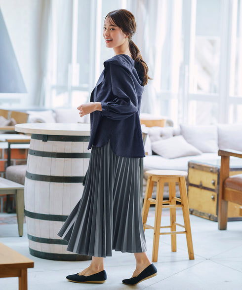 【アウトレット】シアーパーカーカーディガン