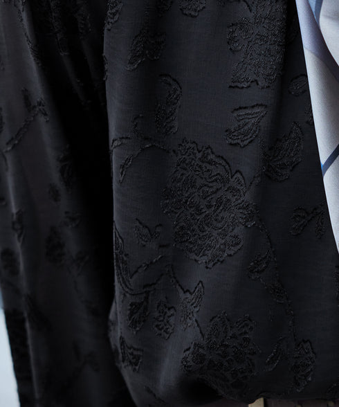 【クリアランスセール】フラワージャガードブラウス