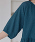 【アウトレット】楊柳ドットギャザーブラウス