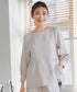【ダブルクロス】パフスリーブペプラムチュニック
