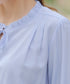 フリルリボンブラウス