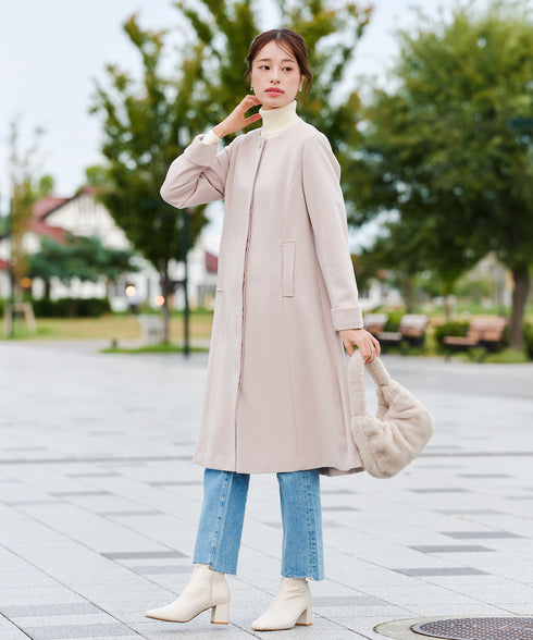 【安田美沙子さん着用】フェイクファーバック