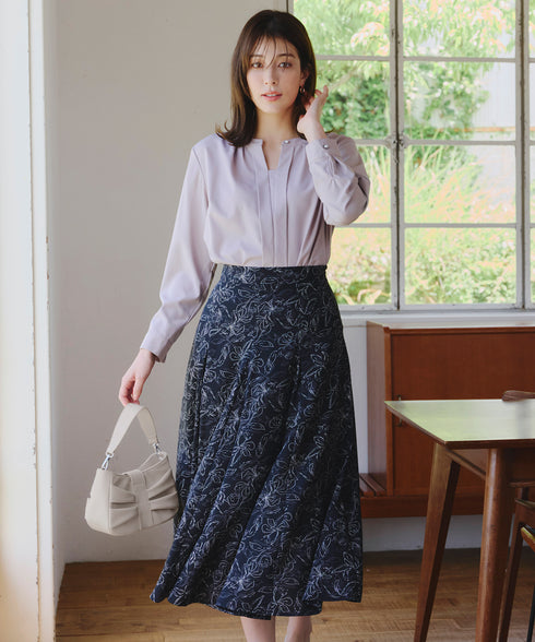 【安田美沙子さん着用 / アウトレット / 2way】リボンギャザーミニバッグ