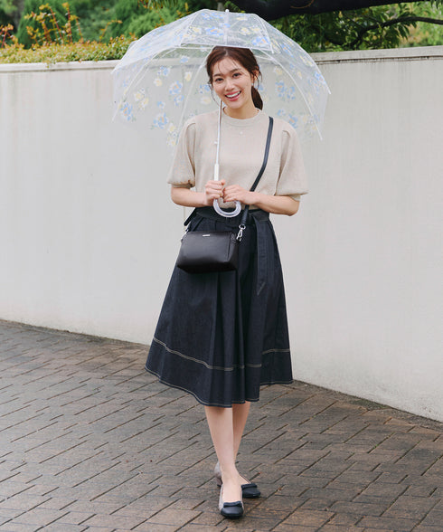 【アウトレット/ 2way/肩紐2TYPE】ちょうどいいサイズのショルダーミニバッグ