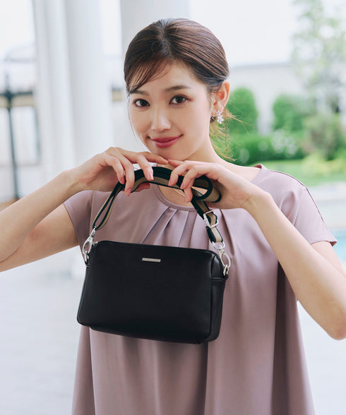【アウトレット/ 2way/肩紐2TYPE】ちょうどいいサイズのショルダーミニバッグ