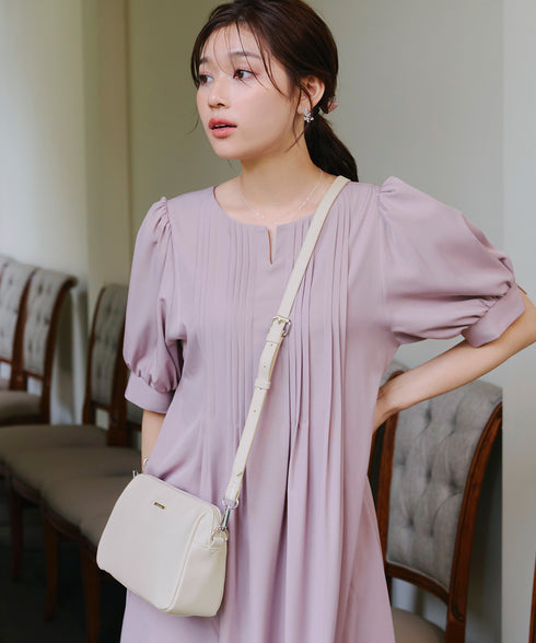 【アウトレット/ 2way/肩紐2TYPE】ちょうどいいサイズのショルダーミニバッグ