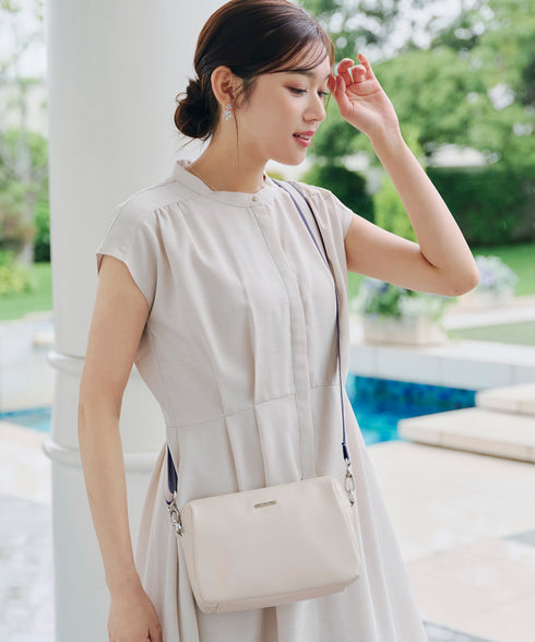 【アウトレット/ 2way/肩紐2TYPE】ちょうどいいサイズのショルダーミニバッグ