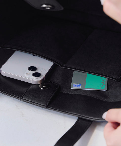 【安田美沙子さん着用 / アウトレット】リボンデザイン通勤バッグ