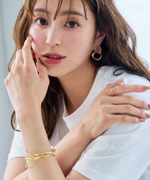 ワイドクロスバングル