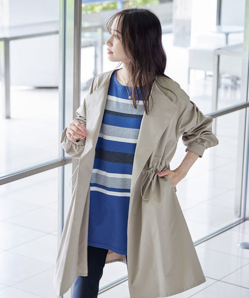 【クリアランスセール】着流しパフスリーブコート