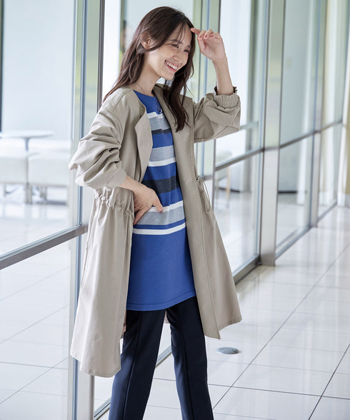 【クリアランスセール】着流しパフスリーブコート