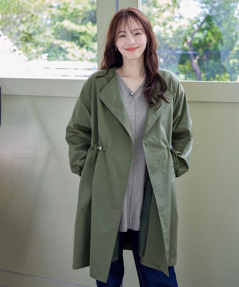 【クリアランスセール】着流しパフスリーブコート