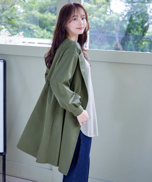 【クリアランスセール】着流しパフスリーブコート