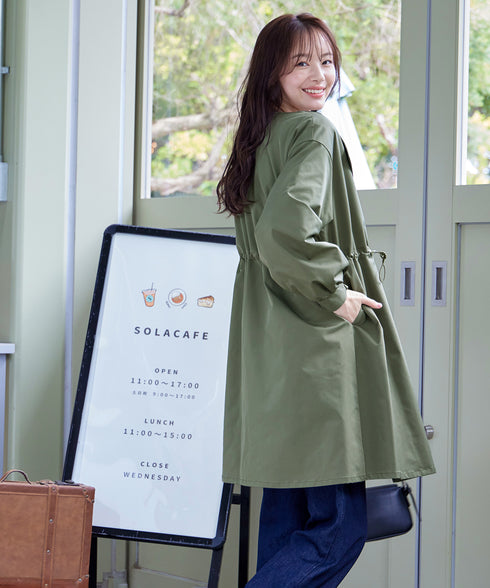 【クリアランスセール】着流しパフスリーブコート