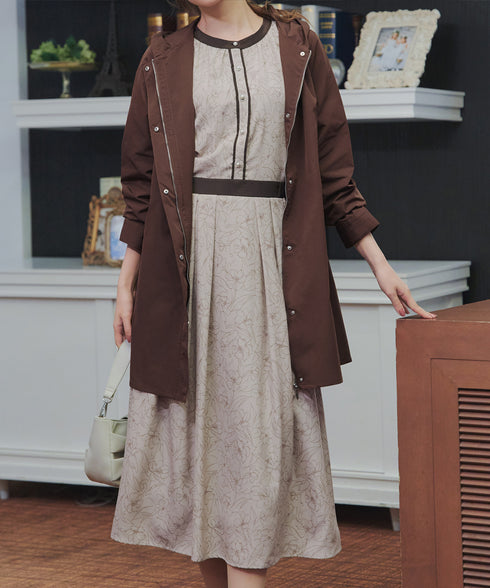 【撥水】 ドロストマウンテンパーカー