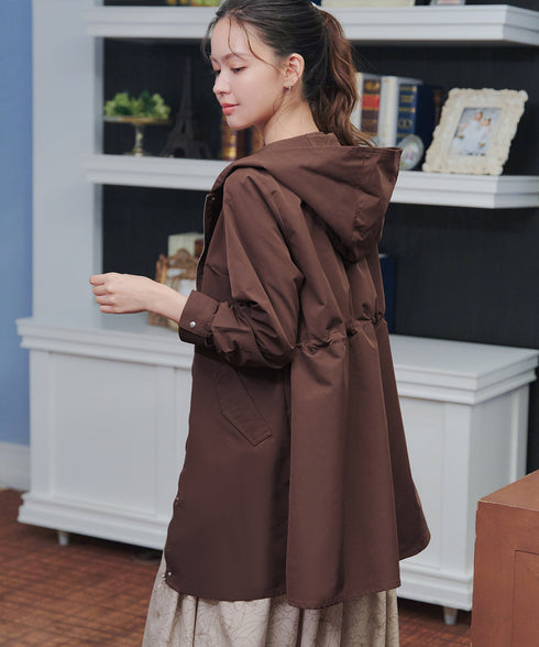 【撥水】 ドロストマウンテンパーカー