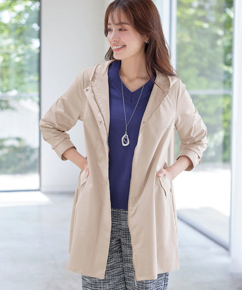 【撥水】 ドロストマウンテンパーカー