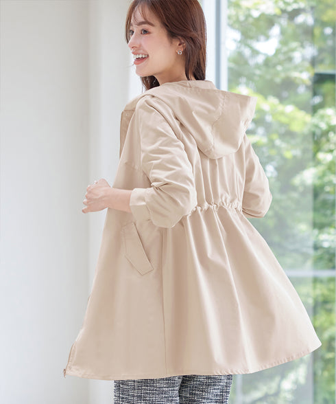 【撥水】 ドロストマウンテンパーカー