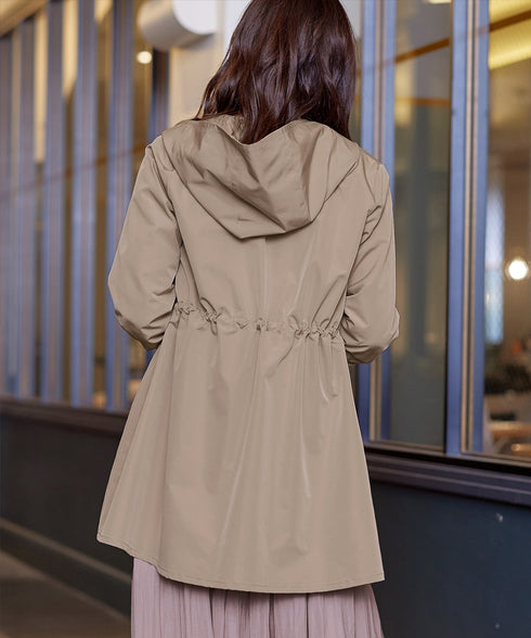 【撥水】 ドロストマウンテンパーカー