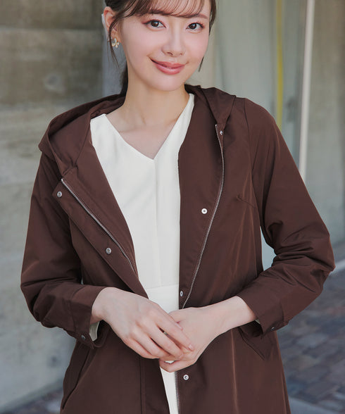 【撥水】 ドロストマウンテンパーカー