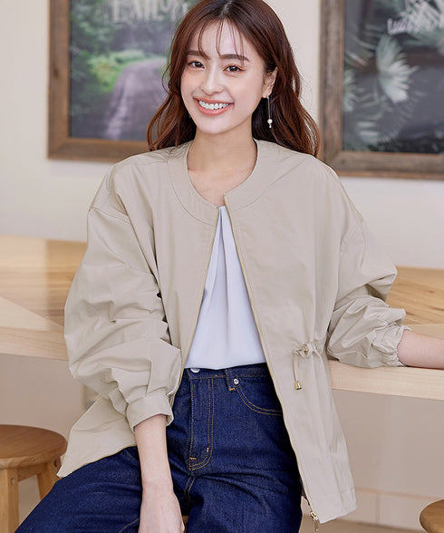 【新色追加】メモリーノーカラードロストブルゾン