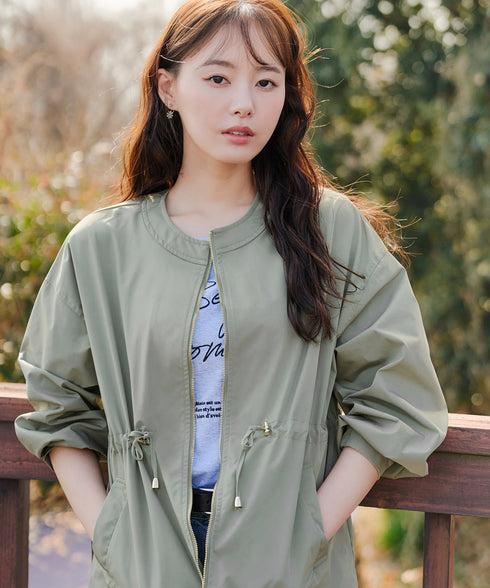 【新色追加】メモリーノーカラードロストブルゾン