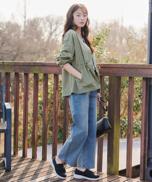 【新色追加】メモリーノーカラードロストブルゾン