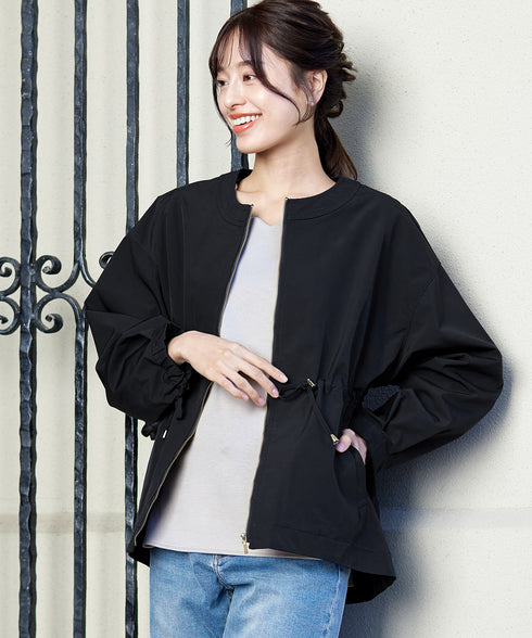 【新色追加】メモリーノーカラードロストブルゾン