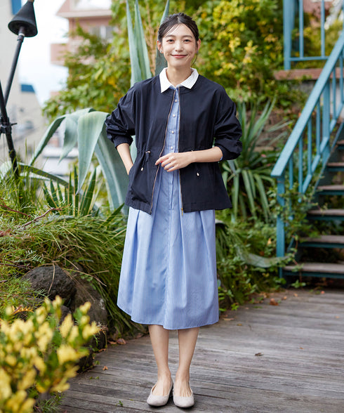 【新色追加】メモリーノーカラードロストブルゾン