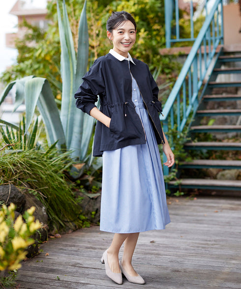 【新色追加】メモリーノーカラードロストブルゾン